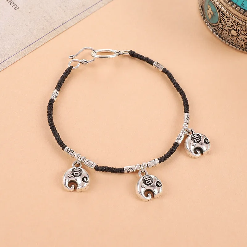 Wholesale Retro Simple Woven Ethnic Style Design Bracelet
