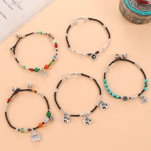 Wholesale Retro Simple Woven Ethnic Style Design Bracelet