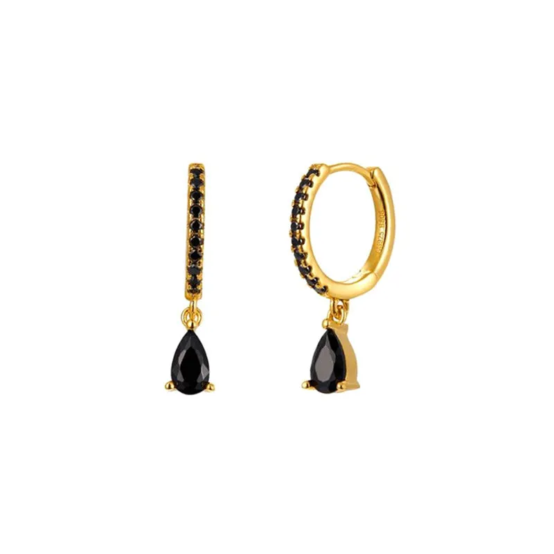 Wholesale Rhinestone Drop Shaped Earrings