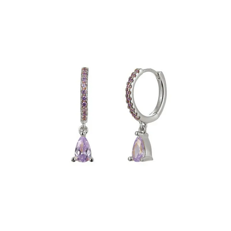 Wholesale Rhinestone Drop Shaped Earrings