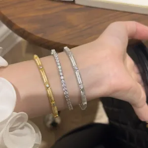 Wholesale Rhinestone star brushed bracelet