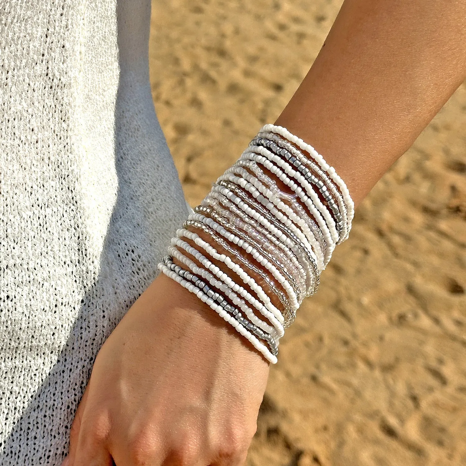 Wholesale Rice Bead Bracelet Set