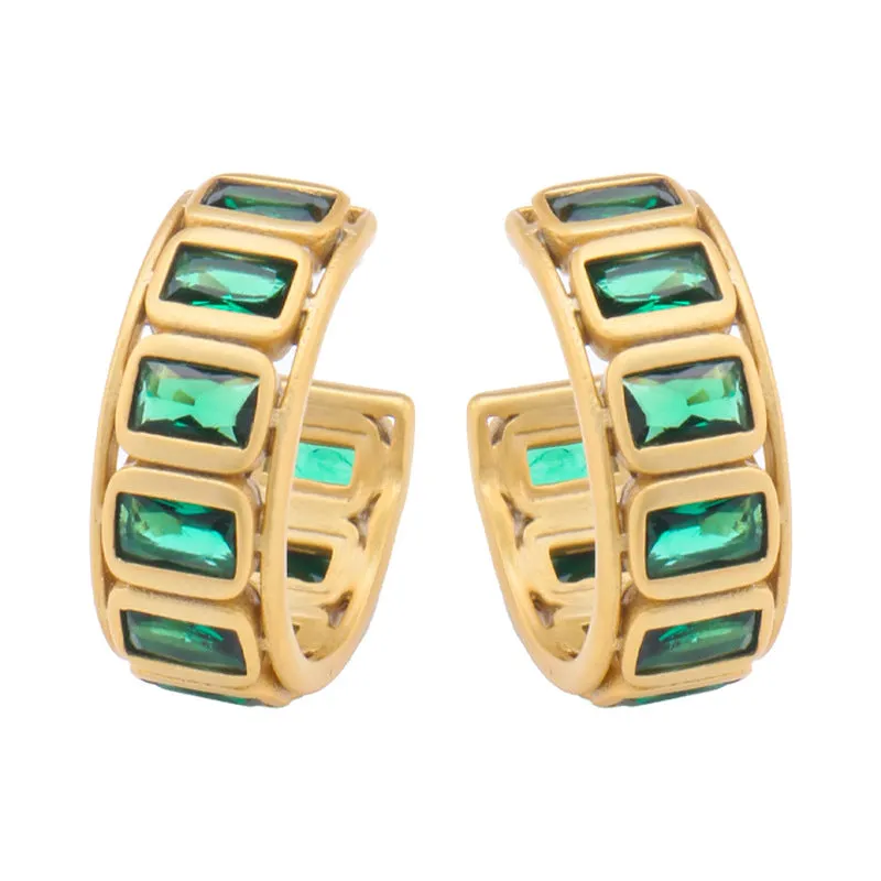Wholesale Round Nano Vintage Earrings