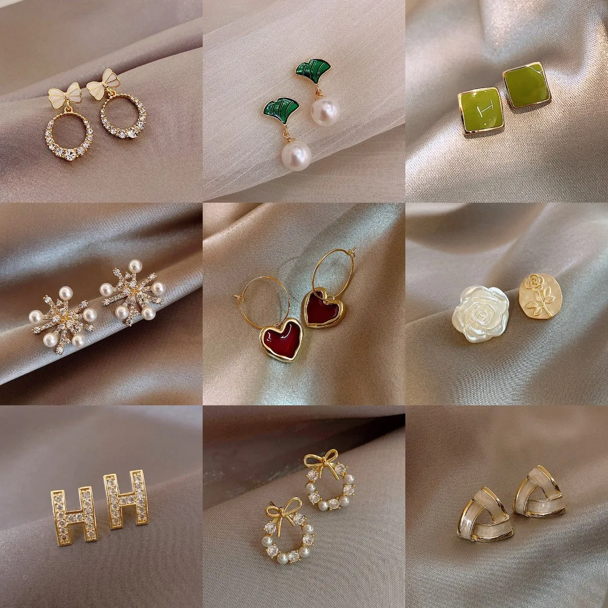 Wholesale S925 Silver Needle Earrings