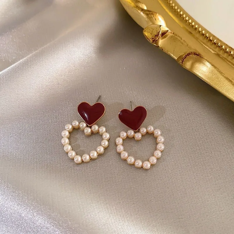 Wholesale s925 silver needle niche high-end female temperament earrings