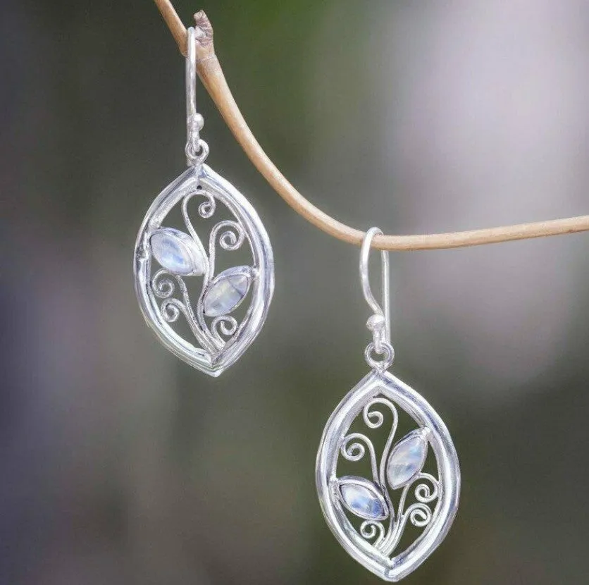 Wholesale Set with Sea Blue Topaz Rotating Water Drop Pear Shaped Earrings