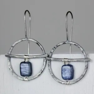 Wholesale Silk Lapis Lazuli Alloy Earrings