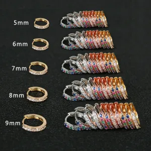 Wholesale Single Sided Diamond Earrings