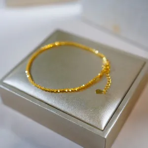 Wholesale Sparkling Design Sense Broken Gold New Fashion Bracelet