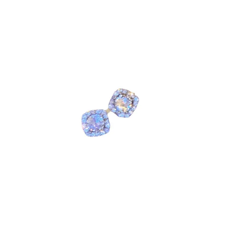 Wholesale Square Diamond Earrings