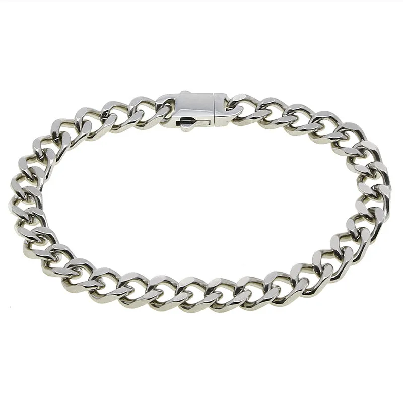 Wholesale Stainless steel and titanium bracelet