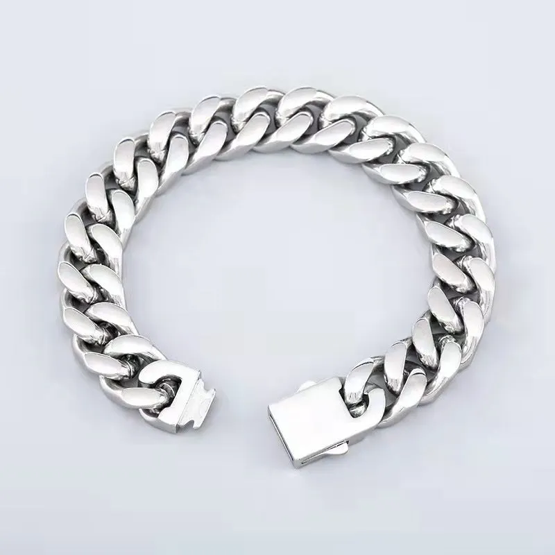 Wholesale Stainless steel and titanium bracelet