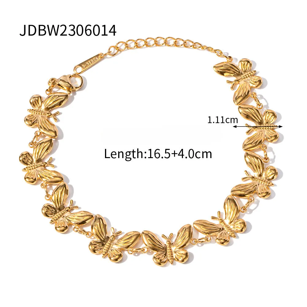 Wholesale Stainless Steel Butterfly Bracelets