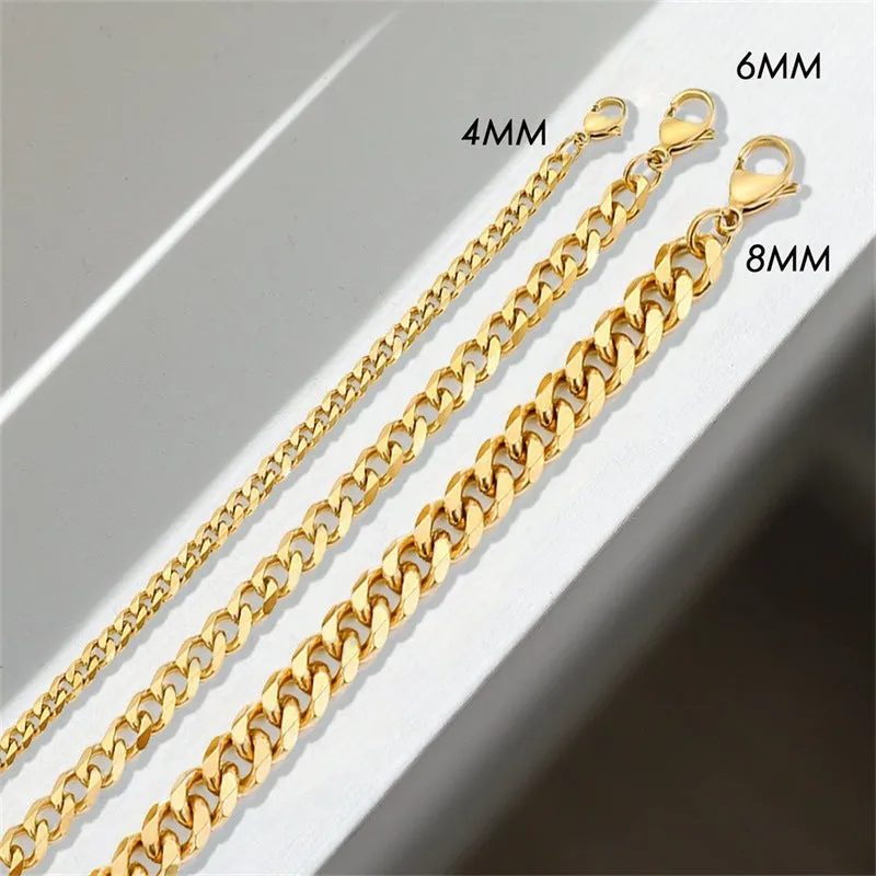 Wholesale Stainless Steel Cuban Bracelets