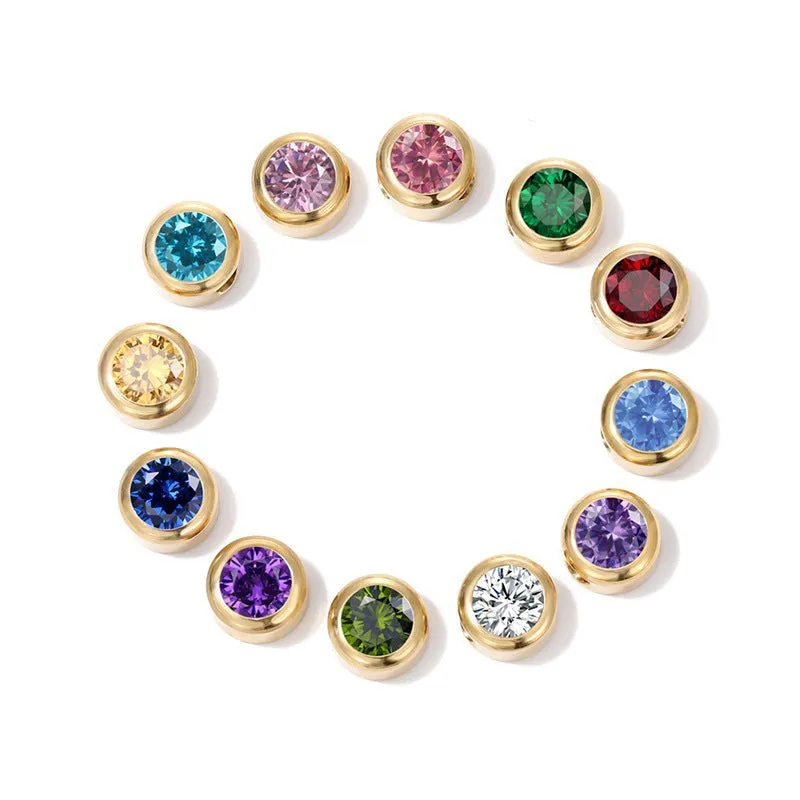 Wholesale Stainless Steel Inlaid Diamond Necklace Bracelet Accessories