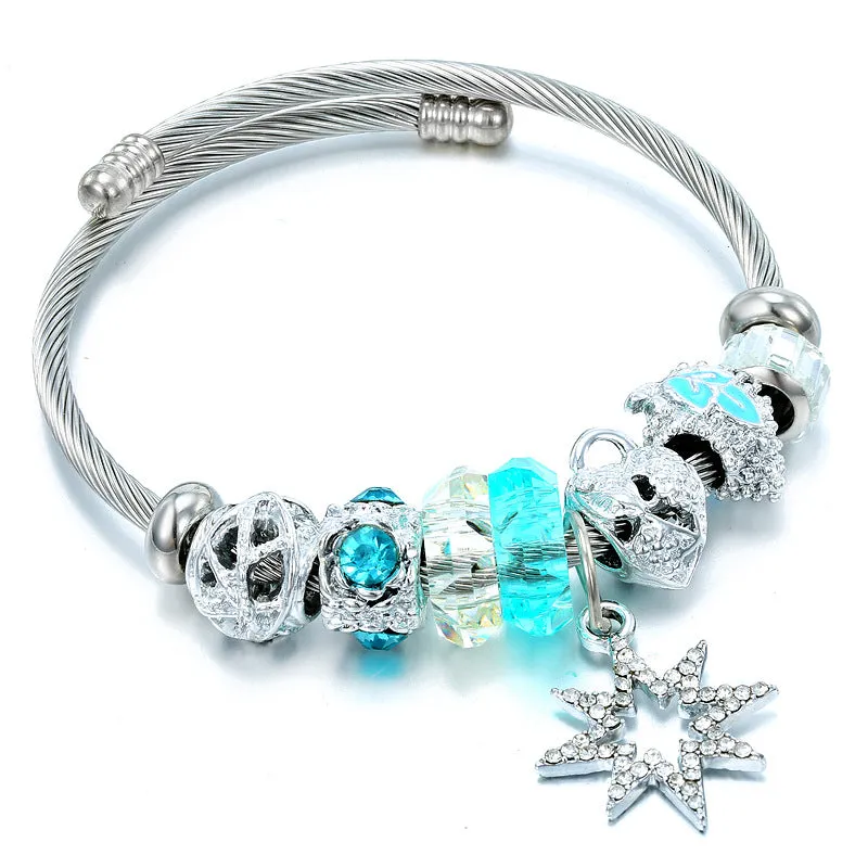 Wholesale Starfish Turtle Titanium Steel Bracelets