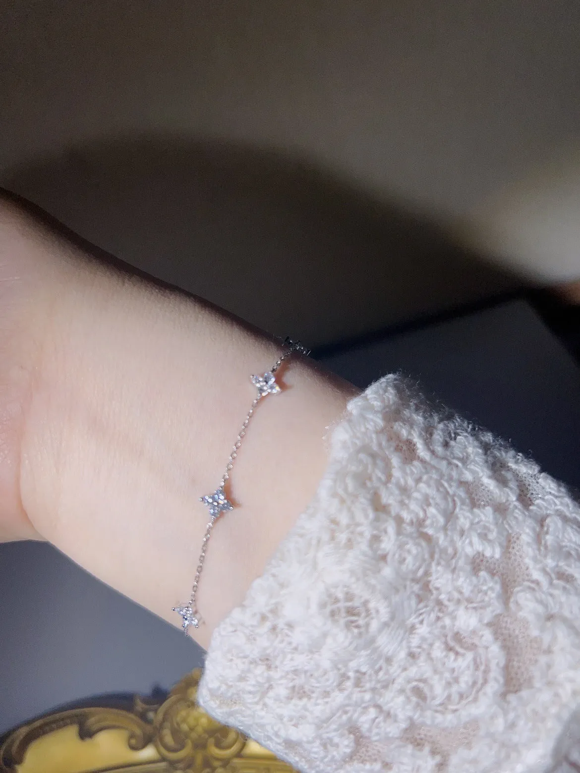 Wholesale sterling silver bracelet zircon jewelry