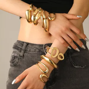 Wholesale suit Golden Glow Irregular Bracelet