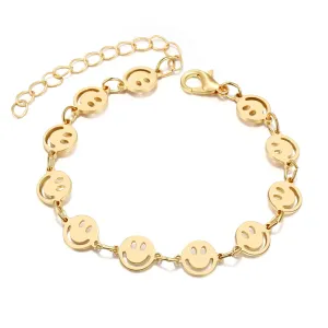 Wholesale Summer Beach Jewelry Smiley Face Bracelet