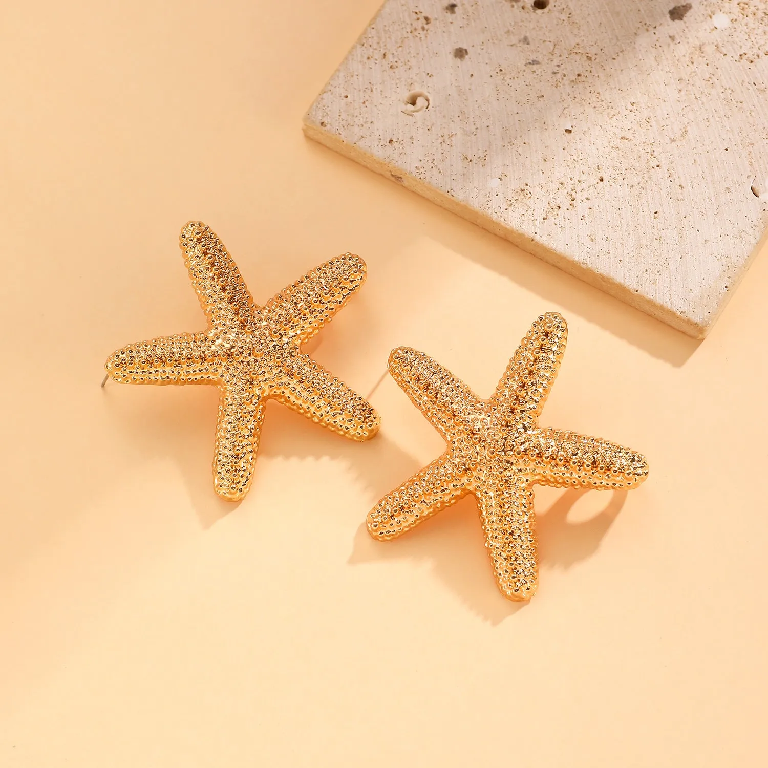 Wholesale Summer Retro Ocean Earrings Starfish Pendant