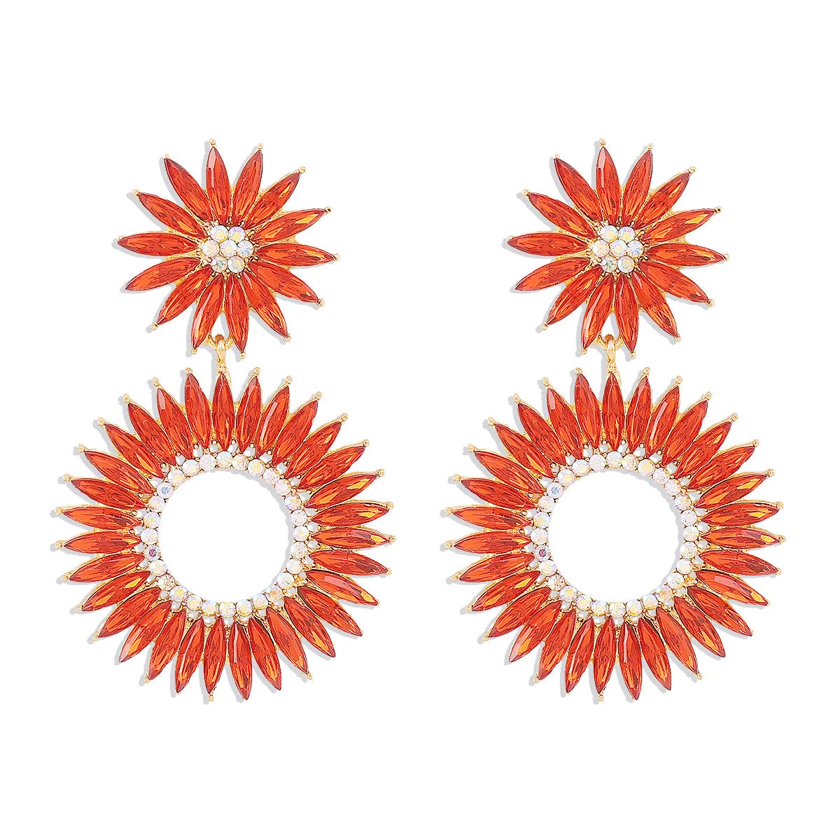 Wholesale Super Sparkling Diamond Earrings