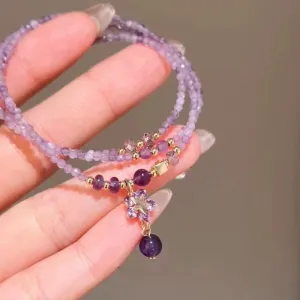 Wholesale Sweet Amethyst Stacking Bracelet