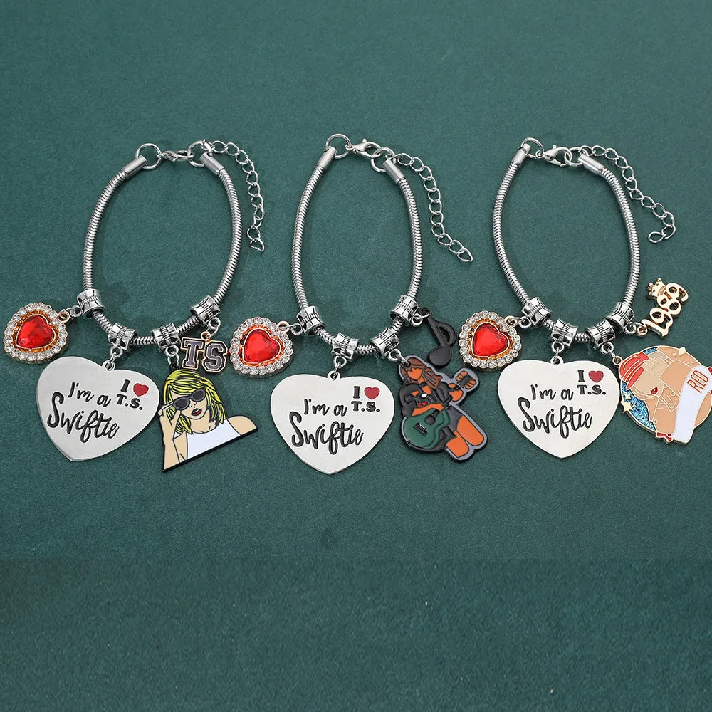 Wholesale Taylor Swift Zinc Alloy Bracelets