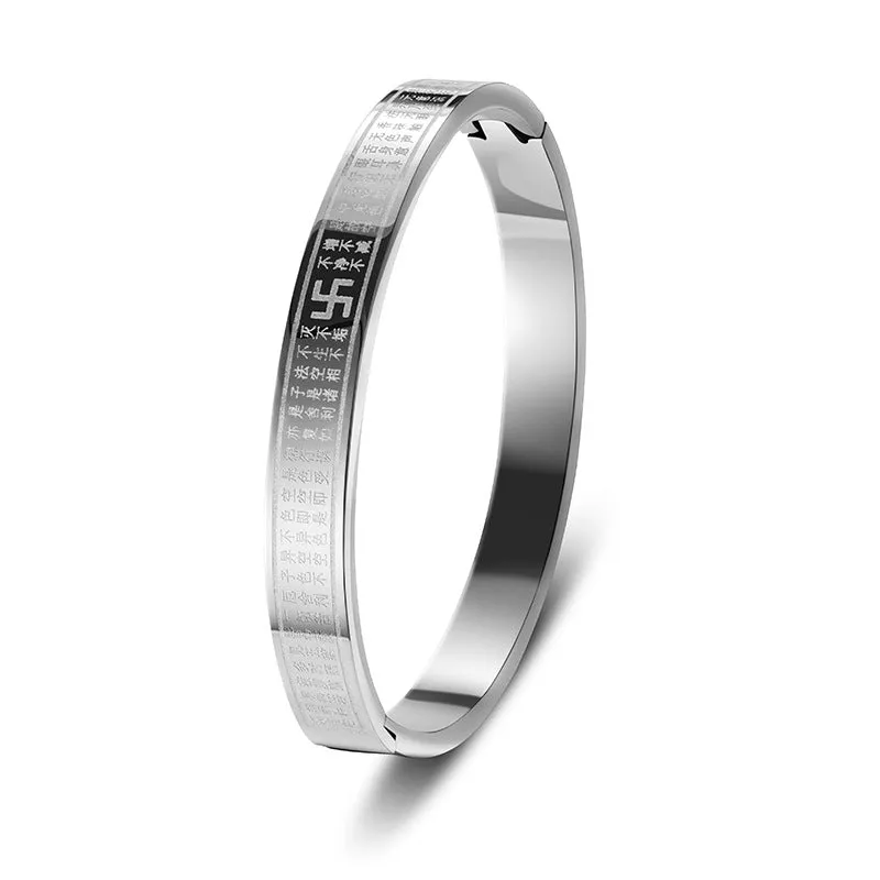 Wholesale Titanium Steel 12 Zodiac Guardian God Non Fading Bracelet