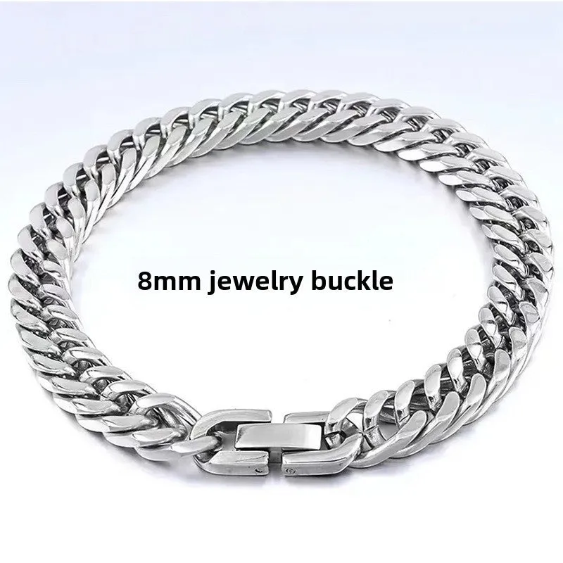 Wholesale Titanium steel bracelet hip-hop trend all-match jewelry bracelet
