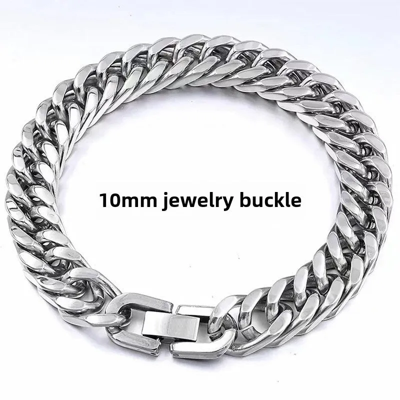 Wholesale Titanium steel bracelet hip-hop trend all-match jewelry bracelet