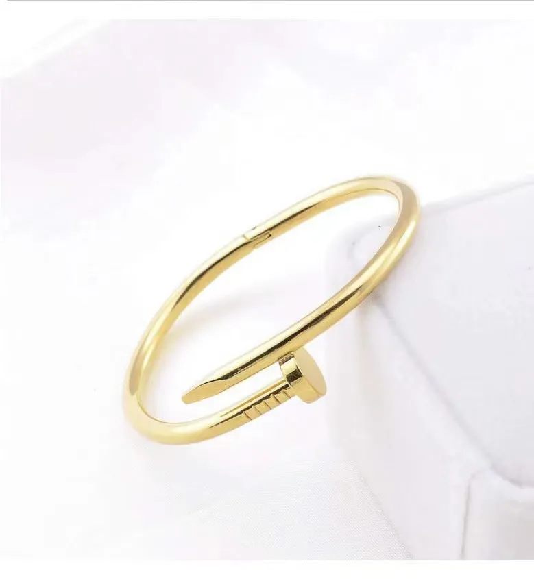 Wholesale Titanium Steel Fashionable Card Add Nail Bracelet Ring Stainless Steel Fashionable Trendy Rings