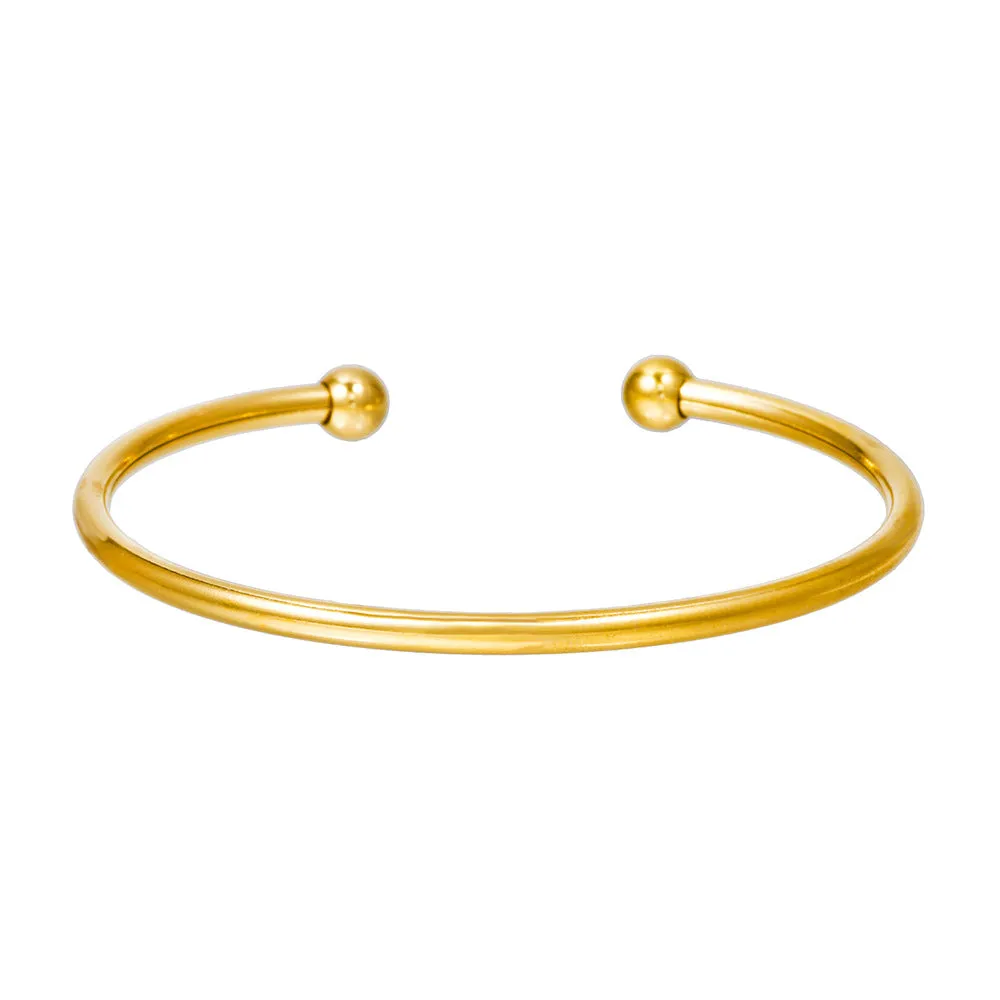 Wholesale Titanium steel gold-plated bracelet