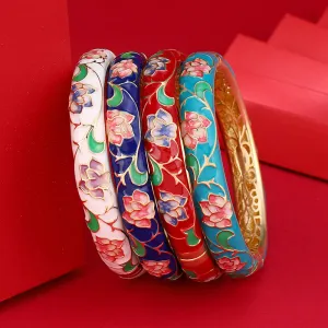 Wholesale Traditional Copper Cloisonne Bracelet
