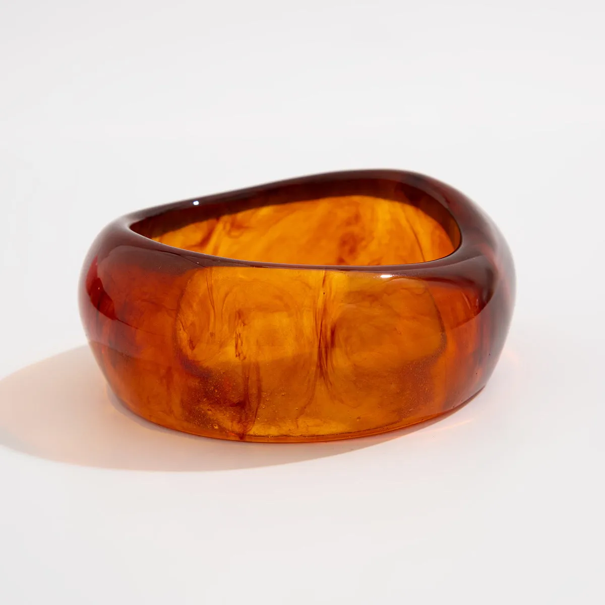 Wholesale Translucent Color Wide Fadeless Bracelet for Women