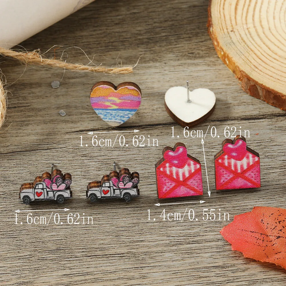Wholesale Valentine's Day Envelopes, Love Cars, Earrings