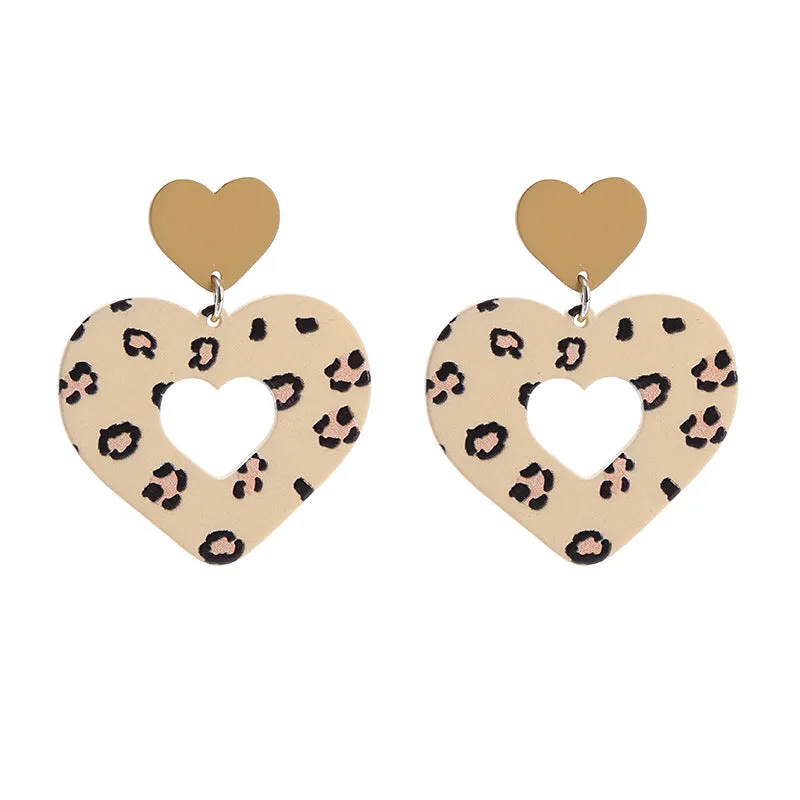Wholesale Valentine's Day Love Acrylic Earrings