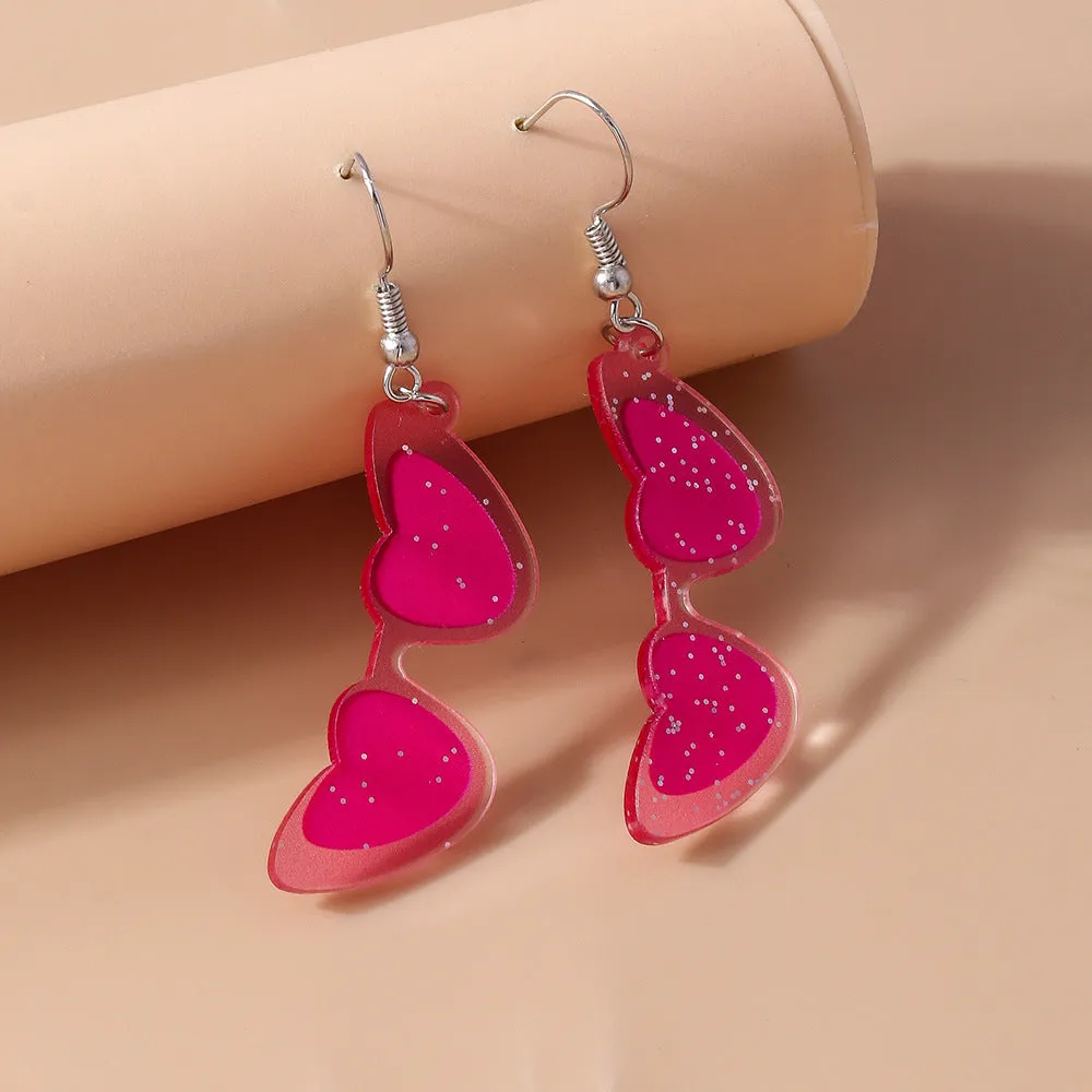 Wholesale Valentine's Day Love Sunglasses Earrings