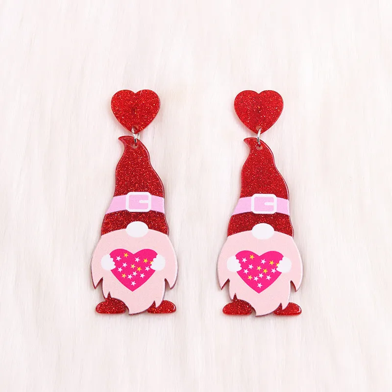 Wholesale Valentine's Day Sweaters, Hats, Acrylic Earrings