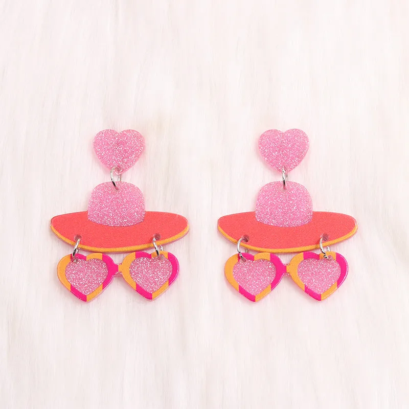 Wholesale Valentine's Day Sweaters, Hats, Acrylic Earrings