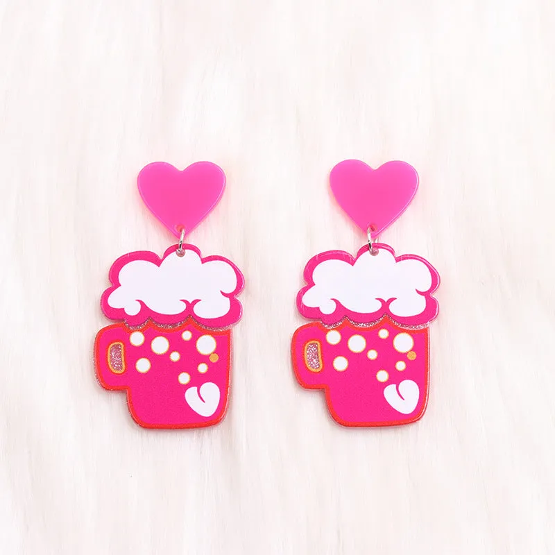 Wholesale Valentine's Day Sweaters, Hats, Acrylic Earrings
