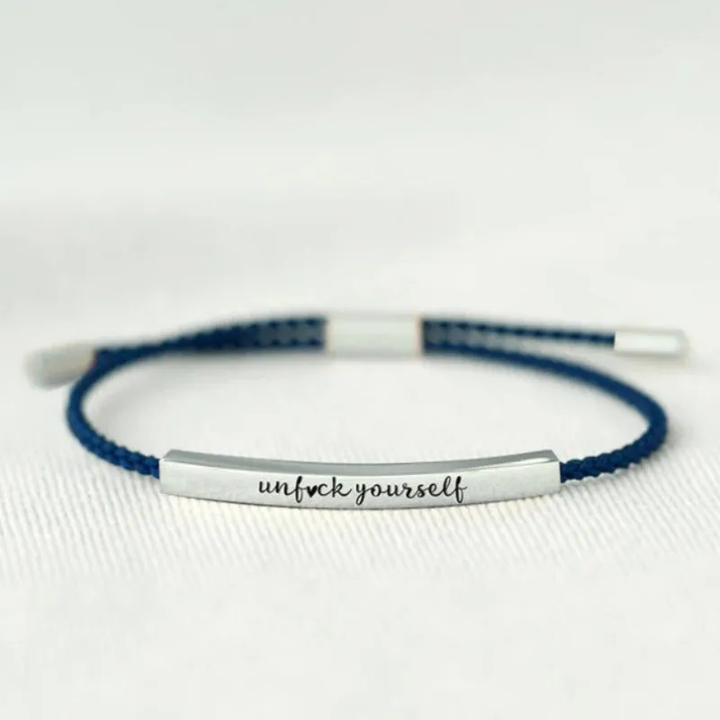 Wholesale Versatile Woven Lucky Titanium Steel Bracelets