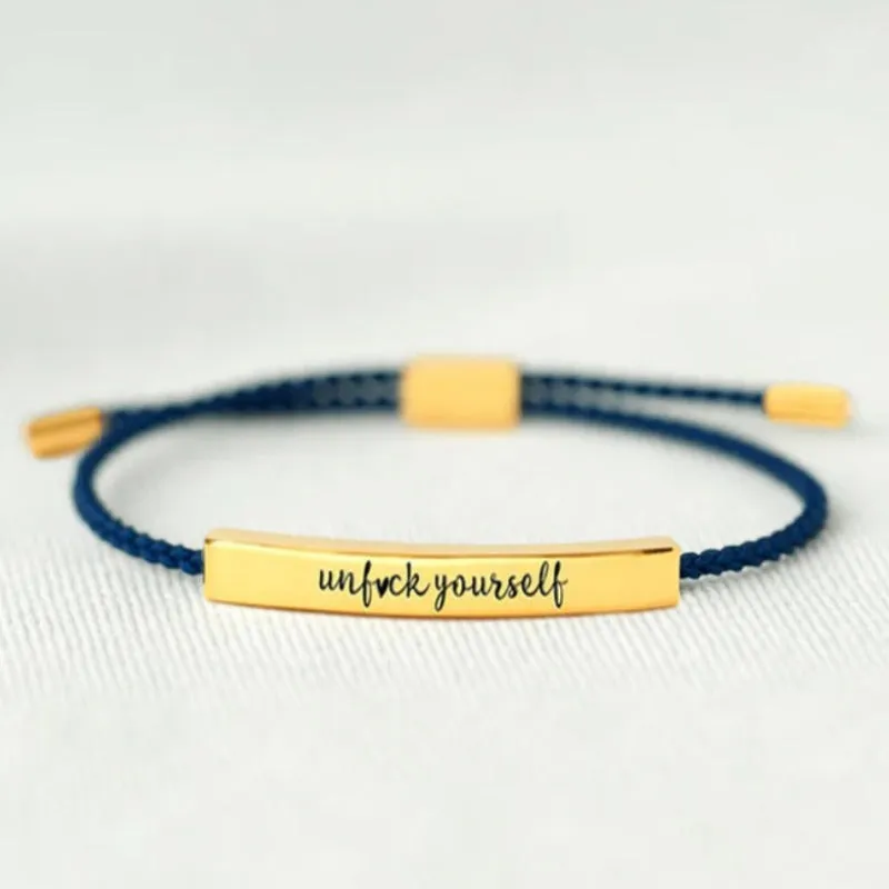Wholesale Versatile Woven Lucky Titanium Steel Bracelets