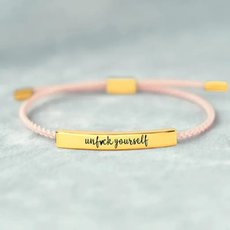 Wholesale Versatile Woven Lucky Titanium Steel Bracelets