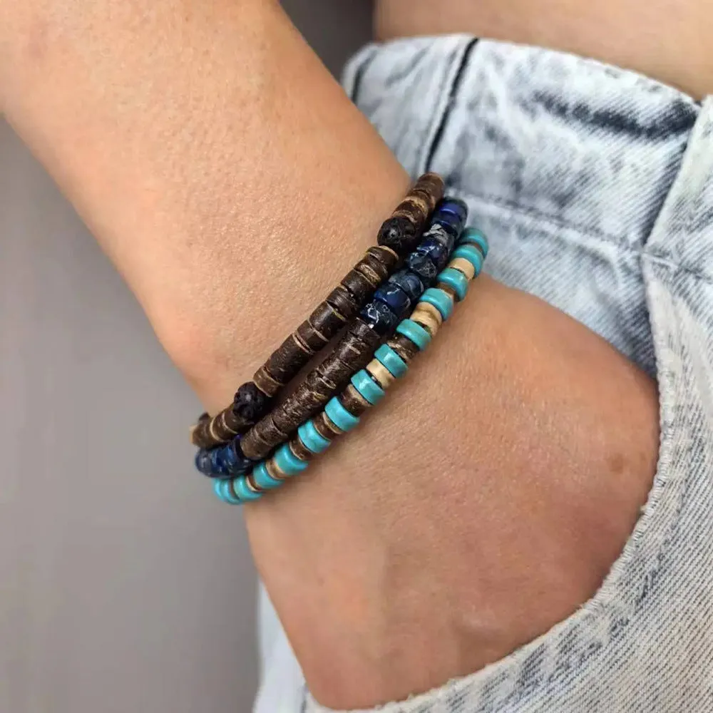Wholesale vintage black frosted bracelet zircon crown diamond ball dice lion head beads bracelet suit