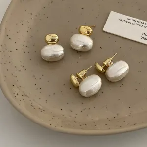 Wholesale Vintage Brushed Metal Earrings