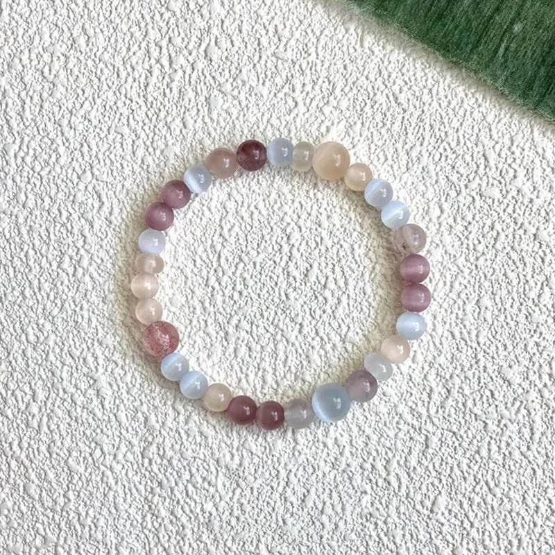 Wholesale Vintage Cat's Eye Beaded Bracelet