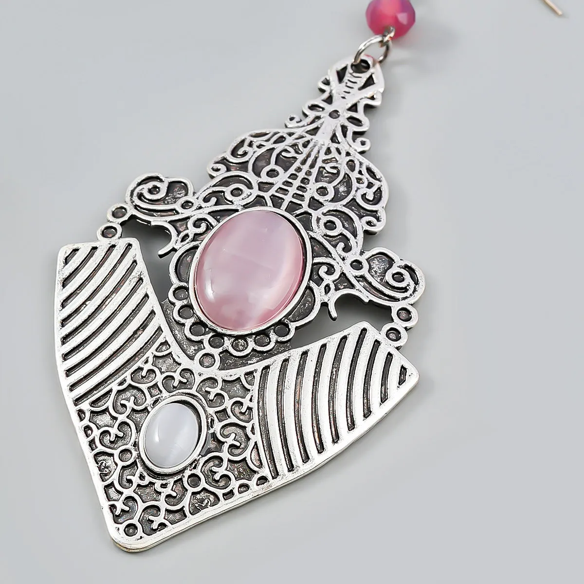 Wholesale Vintage Engraved Bohemian Alloy Earrings