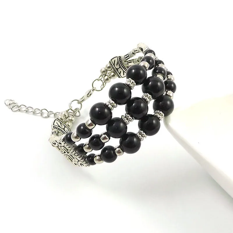Wholesale Vintage Fashion Silver Bead Bracelet