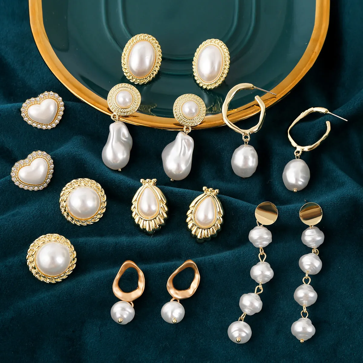 Wholesale Vintage Freshwater Pearl Earrings
