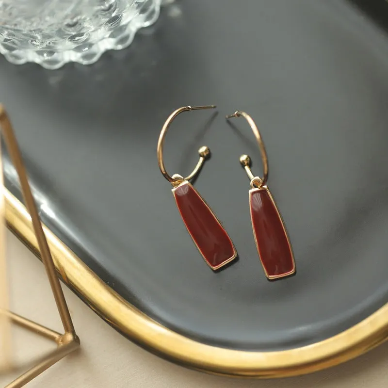 Wholesale Vintage Geometric Alloy Earrings
